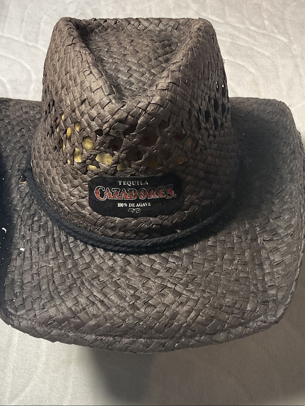 Tequila straw cowboy western hat